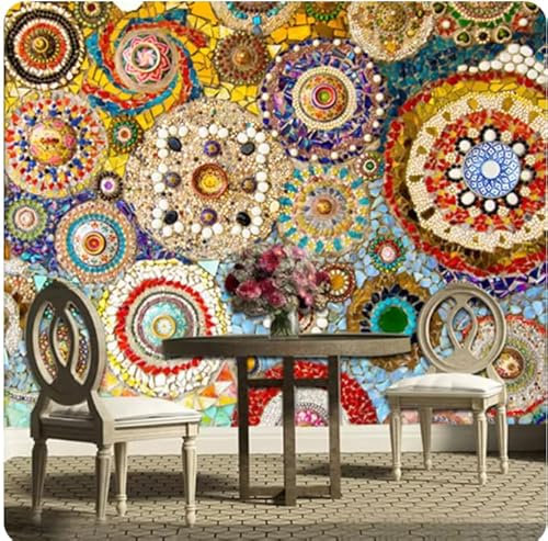 XDOUBAO Papier peint 3D motif brique peintures murales salon TV canapé fond d'écran, 3D, 400x280cm