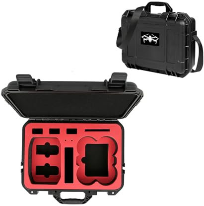 JOYSOG Waterproof Hard Case for DJI NEO Fly More Combo Drone Storage Box Carry Case Bag for RC-N3 Controller&Battery Charger Hub Accessories