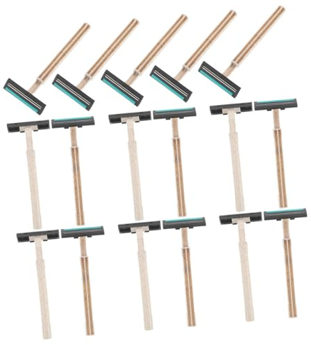 DRESSOOS Hotel Supply 20 Sets Reiserasierer-set Mit Rasiercreme Bart- Und Körperhaarschneider Für Männer