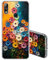 JEZSTHAI Compatibile con ASUS Zenfone Max Pro (M2) ZB631KL Cover in Silicone Sottile Trasparente Custodia Antiurto Antigraffio Morbida TPU Bumper Protettiva Case,Fiore d'arte Design