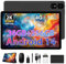 AXETOP Android 14 Tablet,10.6 Inch Tablet with Protective Case, RAM 36GB+ROM 256GB(Up to 2 TB), 5G WiFi+SIM Card Slot, Octa-Core, 8.0MP Front+13.0MP Rear Camera, 9580mAh, BT5.0, 2000*1200 IPS - Black
