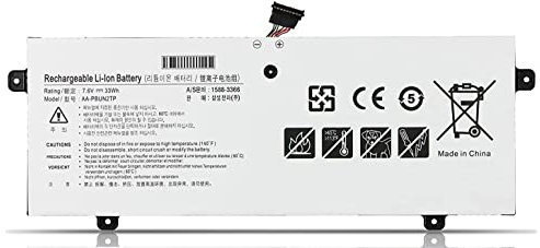 7.6V 33Wh 4400mAh 2-Cell AA-PBUN2TP Laptop Battery Replacement Compatible for Samsung Chromebook 3 XE500C13-K01US XE500C13-K02US XE500C13-K03US K04US K05US K06US XE501C13-K01US Series