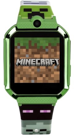 Accutime Minecraft interaktiv digital klocka för barn