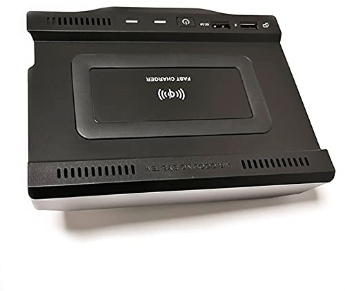 BTFWM Support de téléphone for Chargeur sans Fil QI de Voiture 15 W, Accessoires for, for Mercedes-Benz, CLA W177 W247 W188 AMG A35L GLB 2019 Tapis de Chargement sans Fil(for A Class W177)