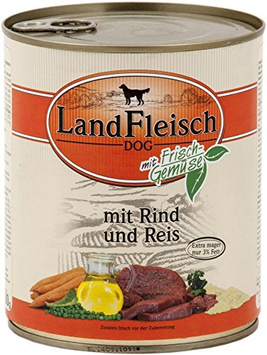 Landfleisch Pur 800g Rind & Reis extra mager