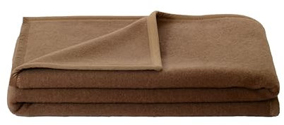 STEINBECK Mecca Blanket 100% Camel Hair Colour Camel in Three Sizes 150 x 220 cm Weight 1450 g
