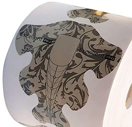 500stk. Modellierschablonen Stiletto Nagelverlängerung ohne Tip