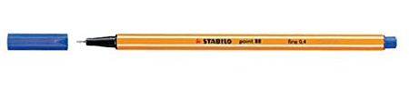 Stabilo Point 88 Fineliner Azurblau 10 Stück.