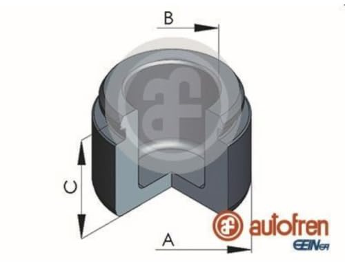 OSSCA Auto FRENS D025611 Brake Calipers & Accessories