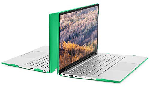 mCover Coque Rigide Compatible avec Ordinateur Portable ASUS Chromebook Flip C434TA Series 2 en 1 14 (ne Convient Pas aux Autres ASUS Chromebooks) – ASUS C434 Vert