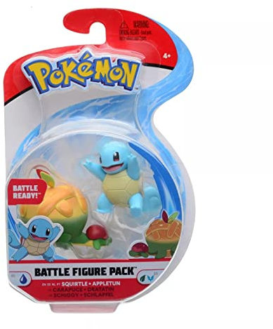 Pokemon - Battle Figures - Squirtle & Appletun (PKW0133)