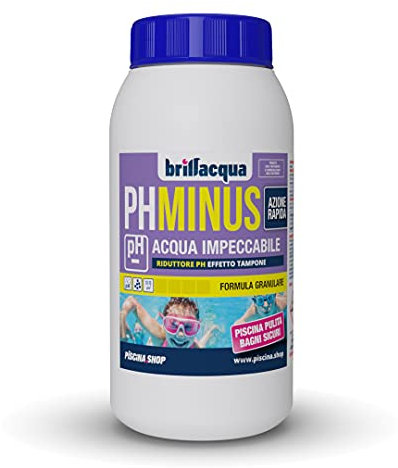Brillacqua pH Minus Riduttore di pH Granulare 1 KG