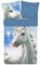 ESPiCO Bettwäsche Trendy Bedding Freeze Tiermotiv Pferd Einhorn EIS Schnee Winter Landschaft, Größe:135 cm x 200 cm