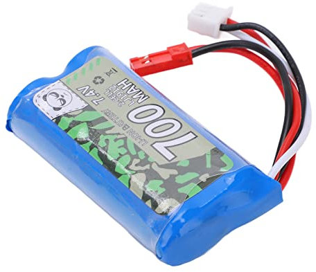 SPYMINNPOO 7.4V 700mAh RC Lipo Battery Pack with JST Plug RC Battery for AXIAL SCX24 1/24 RC Car Upgrade Parts Toysandgames Model Car Accessories Toysandgames Model Car Accessories