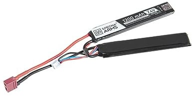 Batterie LiPo 7,4 V 1200 mAh 15/30C - 2 modules - T-Connect (Deans)