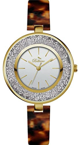 Bellevue Damen Analog-Digital Automatic Uhr mit Armband S0367604