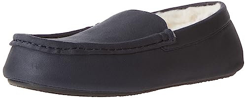 Amazon Essentials Herren Mokassin-Hausschuhe, Marineblau, 41 EU