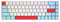 Cherry MX-LP 2.1 Compact Wireless Gaming Keyboard.Silver RGB MX Speed Switches.RGB Lighting Low Profile MX Precision Switches 65% Size.68 Keys.(Red,