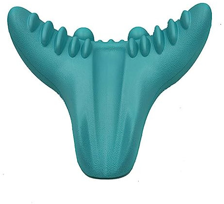 OWKAY Nackenmassage Nacken- und Schulterkorrektur Schmerzlinderungskissen Verspannungen lösen Bequeme Kissen Blau