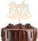 Cake Topper Danke Papa aus Holz, Vatertag Kuchen Topper, Cake Topper Papa Individuelles Geschenk, für Papa Geschenkideen