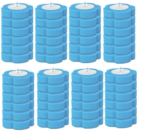 48 Pack Toilet Brush Heads,Disposable Toilet Brush Head, Disposable Toilet Cleaning System,Disposable Replacement Brush Head