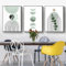 3er Set Poster Bohemian Poster Set Aesthetic Pflanze Bilder Moderne Abstrakt Kunst Wandbilder Boho Deko Bilder,Ohne Rahmen (Poster-05,60x90cm*3Pcs)
