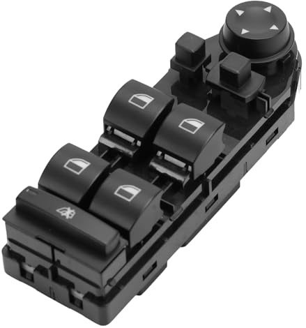 Anlseiod Interrupteur Leve Vitre pour X3 E83 Commande Fenetre Leve Vitre électrique, interrupteur de commande Bouton de vitre électrique remplace 61313414355 61313413431