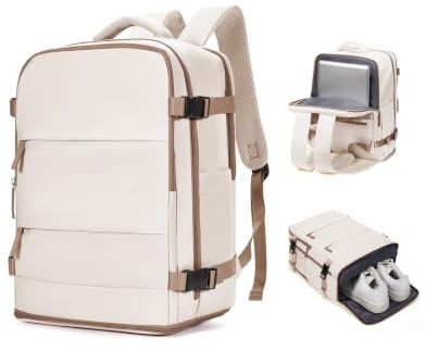 SZSYCN Mochila Viaje Cabina Avion 40x30x20 Ryanair Wizzair Maletas de Viaje Mujer Mochilas Viaje 40×20×25 Ryanair para Mujer Equipaje de Mano 45x36x20 Easyjet Maletas para Portatil Hombre