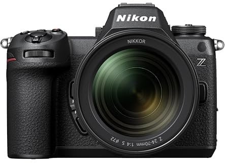 Nikon Z6III +24-70 f/4S Fotocamera Mirrorless Full Frame, CMOS 24.5 MP, 273 Punti AF, Mirino OLED da 5760 k-punti UXGA, Video 6K, Fino a 120fps, LCD 3.2, Nero [Nital V.I.P.: 4 anni di garanzia]