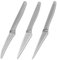 Plys Set di 3 piccoli coltelli da cucina in acciaio inossidabile: coltello da verdura, coltello da frutta, coltello da cucina, coltello da cucina professionale in acciaio inossidabile