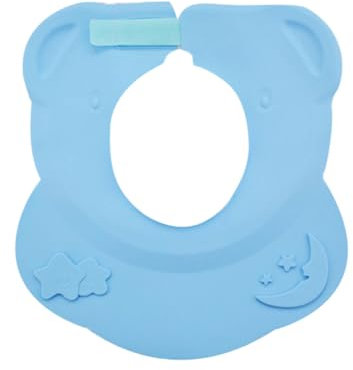 SHOWERORO Verstellbarer Badehut Aus Silikon Für Babys Duschhaube Mit Ohrenschutz Shampoo-kappe Praktisch Für Baden Und Haarwäsche