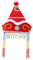 TOYANDONA Chapeau De Carnaval Garçon Fille Style Chinois Accessoire De Cosplay Pour Fête Pour Photographie Et Spectacles