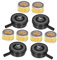PRETYZOOM 4 Piezas Accesorios Para Compresores De Aire Filtrar Silenciador De Sonido Compresor De Aire Black Planchar