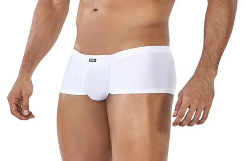 CUT4MEN Dessous Weißer Hipster Brief Männer Slip Blickdicht knapp geschnitten Herren Underpants