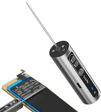 Strumento Elettrico Per Rimozione Colla | Detergente per Adesivi con Display LCD,Rimuove Adesivi Da Schermi | per Togliere la Colla da Schermi di Telefoni con, LCD e Vetro Posteriore