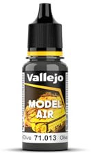 Vallejo Model Air 17 ml Acrylic Paint - Yellow Olive