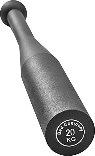 Bad Company Steel Indian Club Bell I Stahl Schwungkeule fürs effektive Ganzkörpertraining I 20 kg