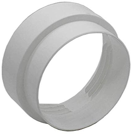 Kair Threaded Connector 100mm - 4 inch for Joining Flexible Hose to Round Duct Pipe