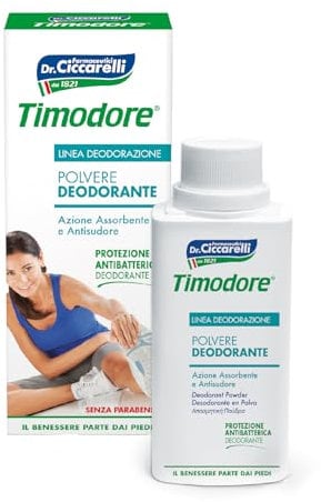 Timodore Poudre Déodorant pour Pieds 250 g