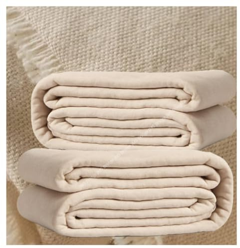 2 x Heavy Duty Canvas Dust Sheets 12ft x 9ft – Extra Strong Drop Cloth for Painting & Decorating – Washable & Reusable Paint Cover Sheets for Furniture, Floors, Stairs & Home Renovation (2xOZ6129)