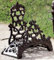 linoows Rustikaler Schlauchhalter, Gartenschlauch Wandhalter im Antik Stil, Gusseisen