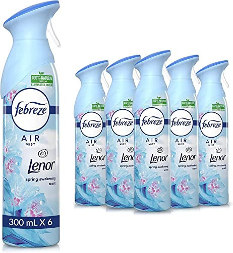 Febreze 6 x Lufterfrischer Spray Frühlingserwachen 300ml