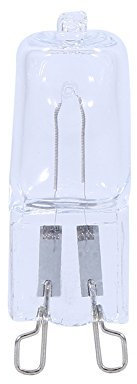 Zerodis Halogen Glühlampen 10Pcs G9 40W 100% Dimmable JD Art Halogen Haus Griff Glühlampe Transparentes Glas LED Birnen Energiesparlampen Lumen Stiftsockel Halogenstiftsockel mit UV filter 220V