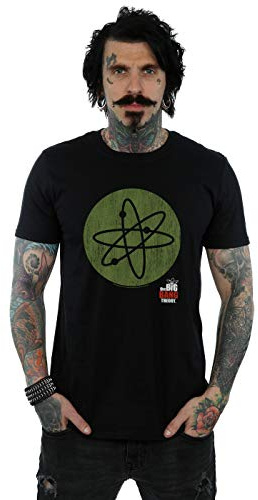 The Big Bang Theory Men's Big Bang Icon T-Shirt Black Medium