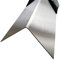 Kantenschutz aus Edelstahl 2,5 Meter 0,8 mm stark, L-Winkel, Blechwinkel K240 geschliffen (30 x 150 mm)