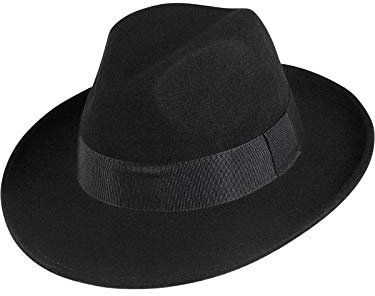 Fiebig Men's Bogart Waterproof Crushable Hat - Black - XL