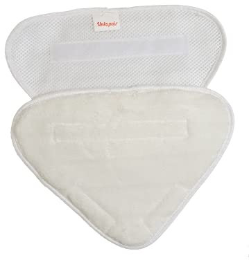 Unispair AC33 Washable Textile Microfibre Cleaning Pads For Hoover SteamJet Steam Mops - 2PK