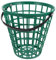 BESPORTBLE Golfballtasche Golfballsammler Korb Ball Golf Aufbewahrung Golfschläger Organizer Golfballkorb mit Griff, Golfballkorb mit Griff, Hält 75 Bälle, strapazierfähiges Nylon, Grün