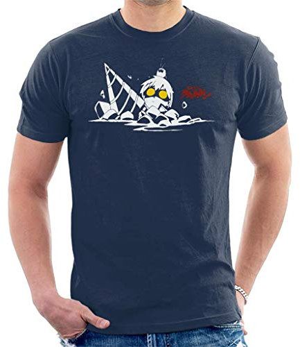Simon The Digger Drill Gurren Lagann Men's T-Shirt Navy Blue