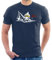Simon The Digger Drill Gurren Lagann Men's T-Shirt Navy Blue